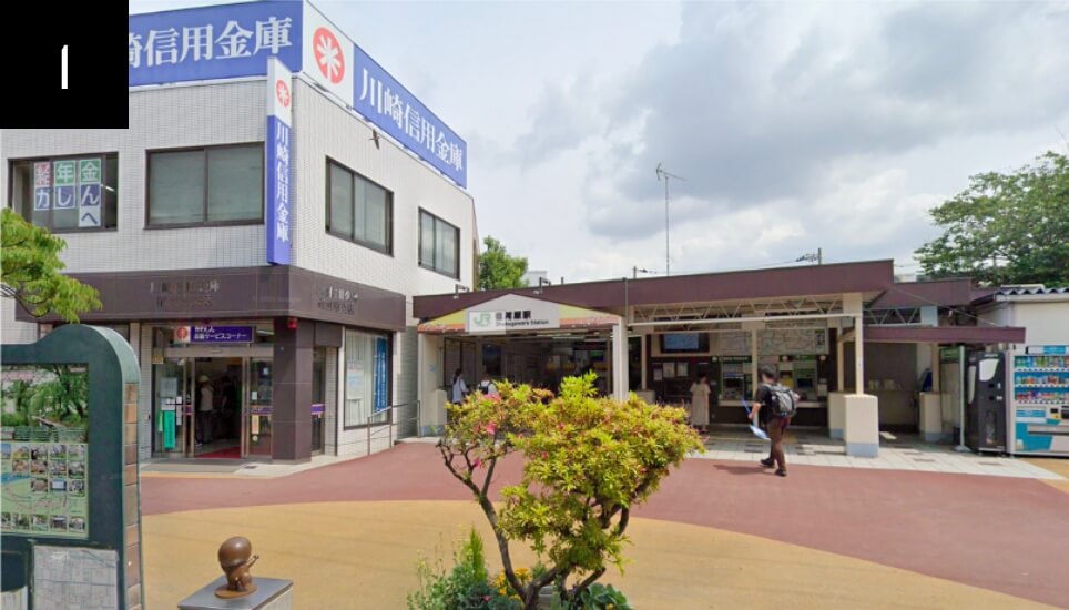 スタジオまでの道順