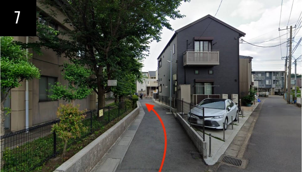 スタジオまでの道順