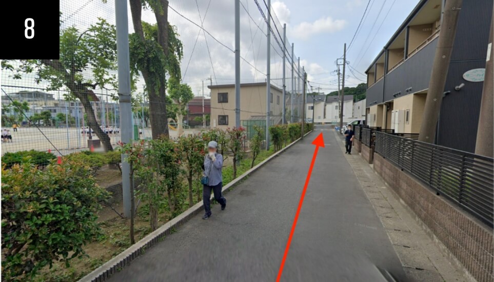スタジオまでの道順